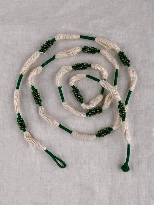 Thread Work & Bead Necklace